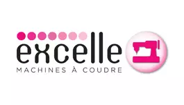 Logo for the brand Excelle Machines à Coudre