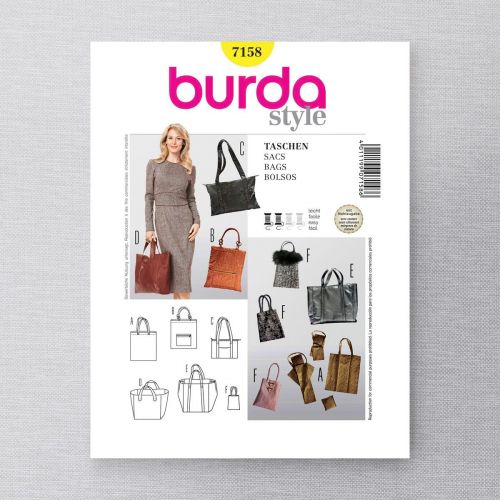 BURDA - 7158 ACCESSOIRES - SACS