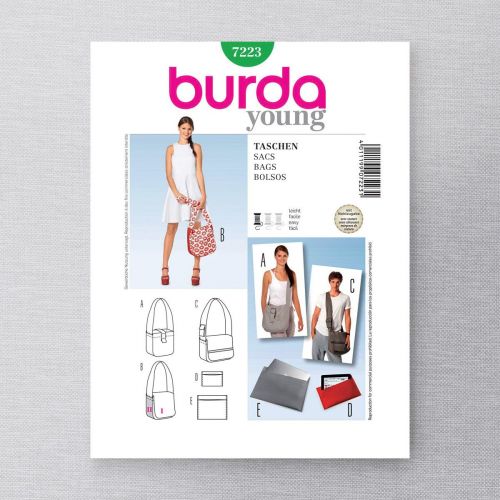 BURDA - 7223 ACCESSOIRES - SACS