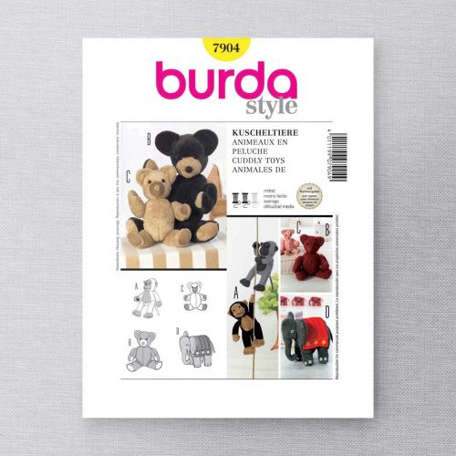 BURDA - 7904 ACCESSOIRES - JOUETS POUR ANIMAUX