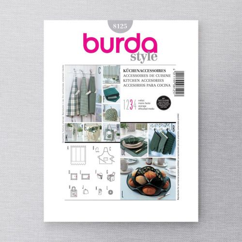 BURDA - 8125 DÉCOR ACCESSOIRES DE CUISINE