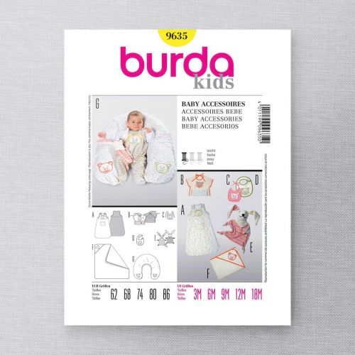 BURDA - 9635 ACCESSOIRES - BÉBÉ