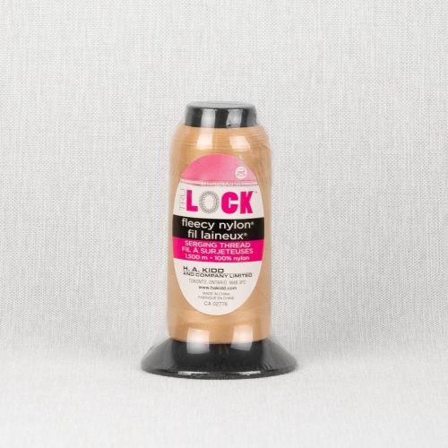 FIL LAINEUX POUR SURJETEUSE 100% NYLON 1500 M - BEIGE