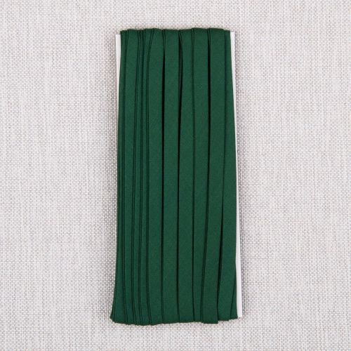 BIAIS À PLIAGE DOUBLE EN PAQUET 6 MM - VERT CHASSEUR