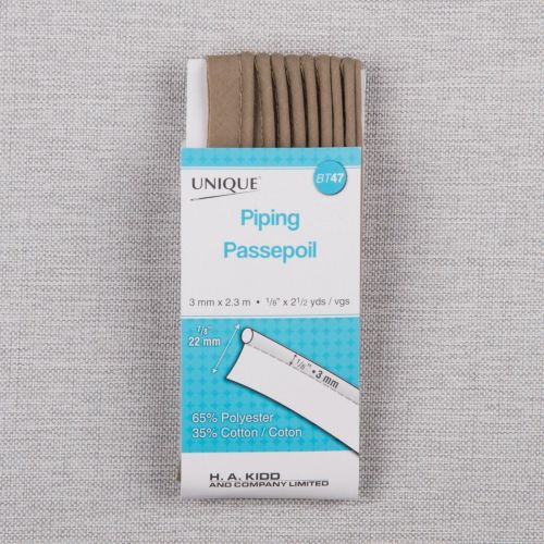 PASSEPOIL EN PAQUET 3 MM - TAUPE