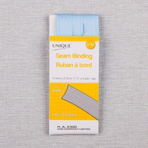 RUBAN À BORD EN PAQUET 13 MM - BLEU CLAIR
