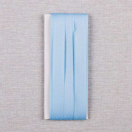 RUBAN À BORD EN PAQUET 13 MM - BLEU CLAIR