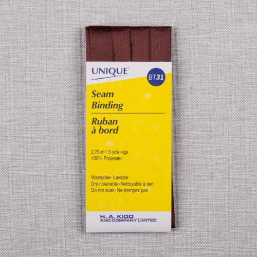 RUBAN À BORD EN PAQUET 13 MM - BRUN