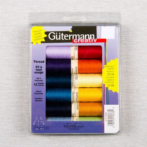 FIL DE POLYESTER GUTERMANN COULEUR - ENS12