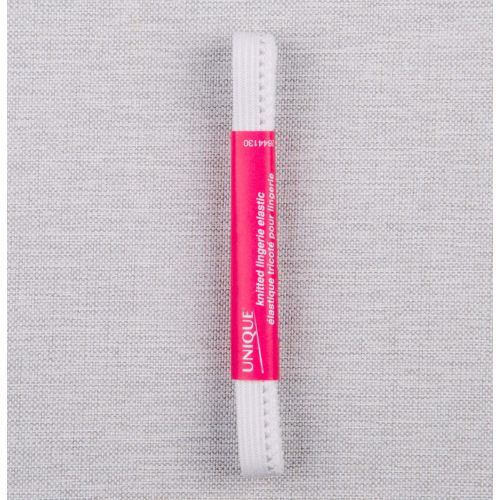 ÉLASTIQUE TRICOTÉ POUR LINGERIE EN PAQUET 11 MM - BLANC