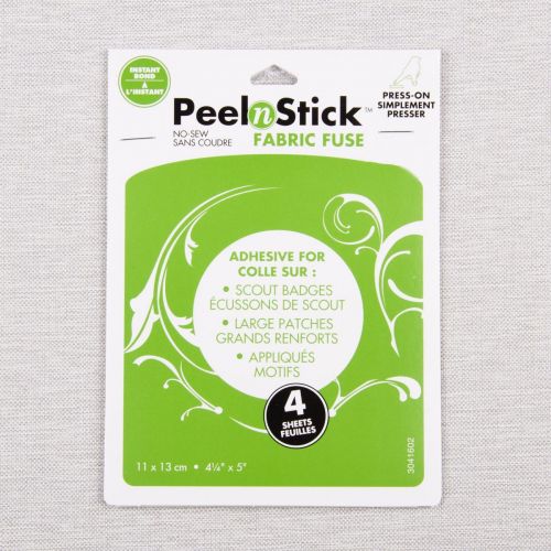 FEUILLES THERMOCOLLANTES POUR TISSU PEEL N STICK