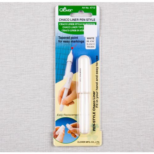 CHACO LINER STYLO MARQUEUR CLOVER - BLANC