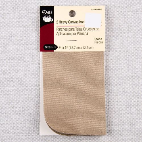 RENFORTS THERMOCOLLANT EN CANEVAS - BEIGE