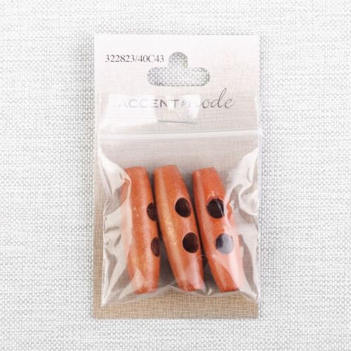 BOUTON BUCHETTE 40MM - CAFE ENS3