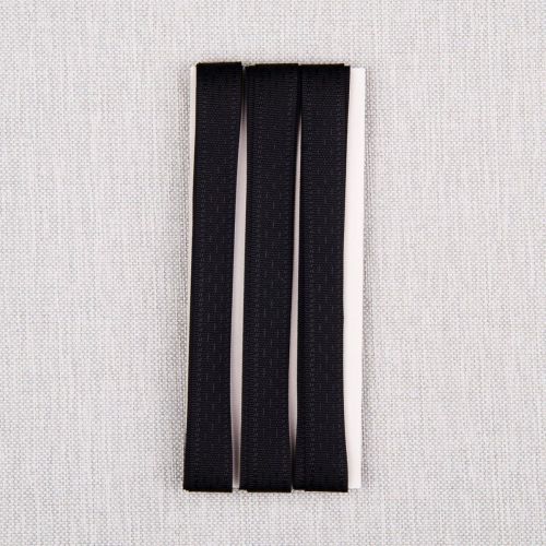 RUBAN À BORD THERMOCOLLANT 13 MM - NOIR