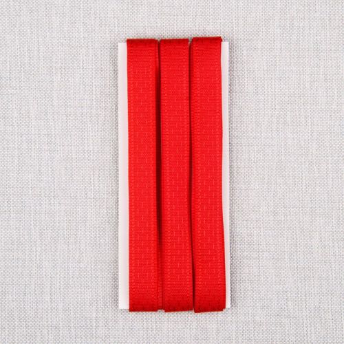RUBAN À BORD THERMOCOLLANT 13 MM - ROUGE