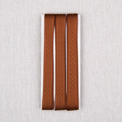 RUBAN À BORD THERMOCOLLANT 13 MM - BRUN