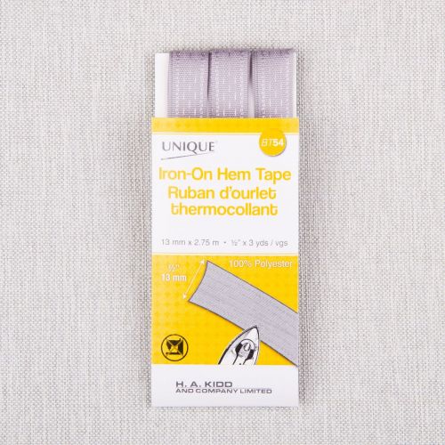 RUBAN À BORD THERMOCOLLANT 13 MM - ARGENT