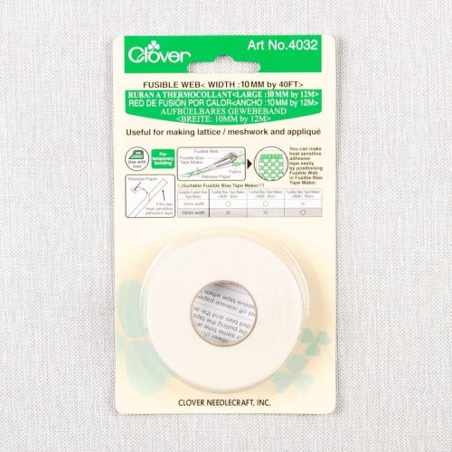 RUBAN THERMOCOLLANT POUR BIAIS CLOVER - 10 MM