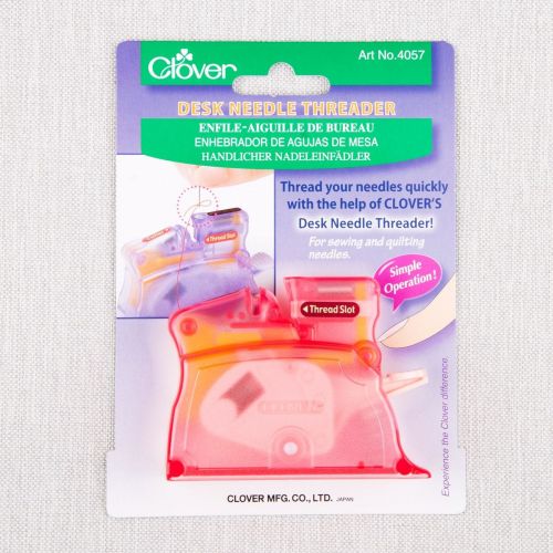 ENFILE-AIGUILLE DE BUREAU - ROSE