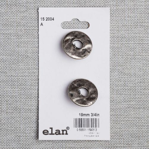 BOUTON ELAN - 19 MM TIGE  ARGENT - ENS2