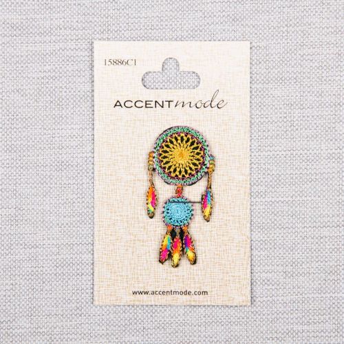 APPLIQUÉ CAPTEUR DE RÊVES - CROCHET