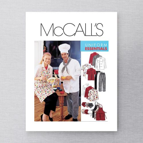 MCCALLS - M2233 VÊTEMENTS DE CUISINIER POUR HOMMES / FEMMES