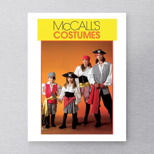 MCCALLS - M4952 DÉGUISEMENT PIRATE POUR HOMMES / FEMMES