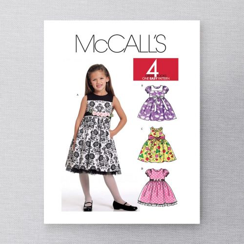 MCCALLS - M5793 ROBES DE SOIRÉE POUR ENFANTS / TOUT-PETIT