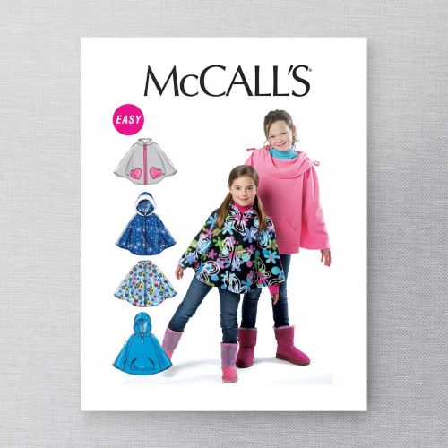 MCCALLS - M6431 PONCHOS POUR ENFANTS