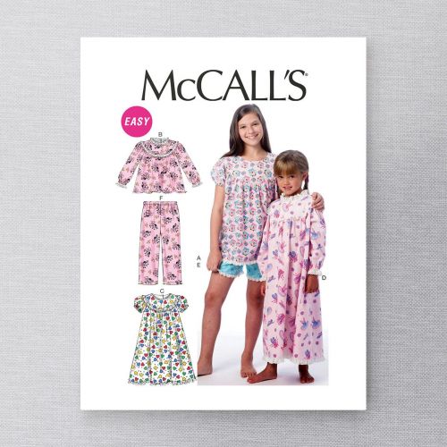 MCCALLS - M6831 VÊTEMENTS DE NUIT POUR ENFANTS
