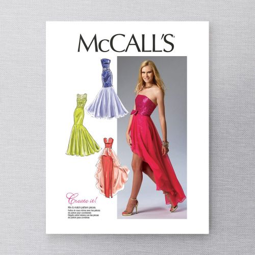 MCCALLS - M6838 ROBES DE SOIRÉE POUR FEMMES