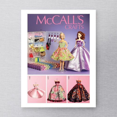 MCCALLS - M6903 VÊTEMENTS ET ACCESSOIRES - POUPÉE 