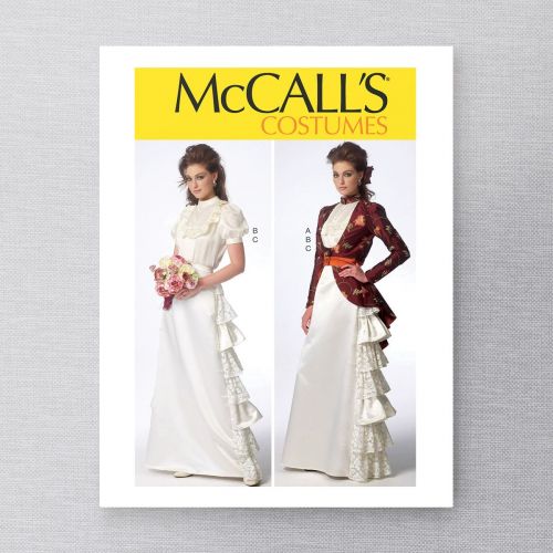 MCCALLS - M7071 DÉGUISEMENT ROBE A VOLANT POUR FEMMES