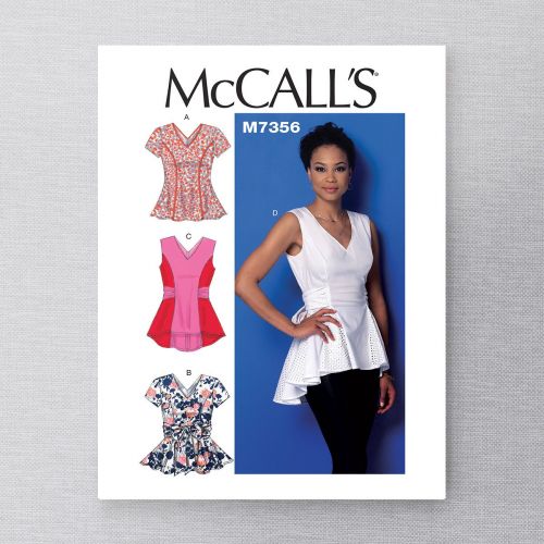 MCCALLS - M7356 HAUTS COL EN V POUR FEMMES