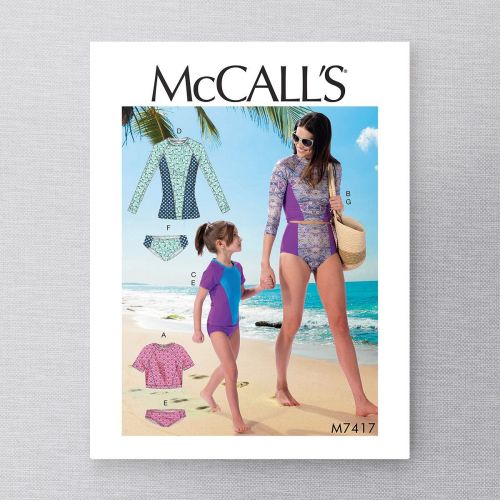 MCCALLS - M7417 MAILLOTS POUR ENFANTS