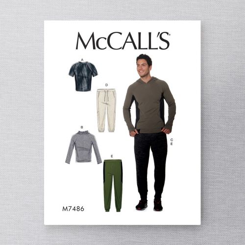 MCCALLS - M7486 HAUTS ET PANTALONS POUR HOMMES