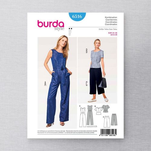 BURDA - 6516 COORDONNÉS POUR FEMMES