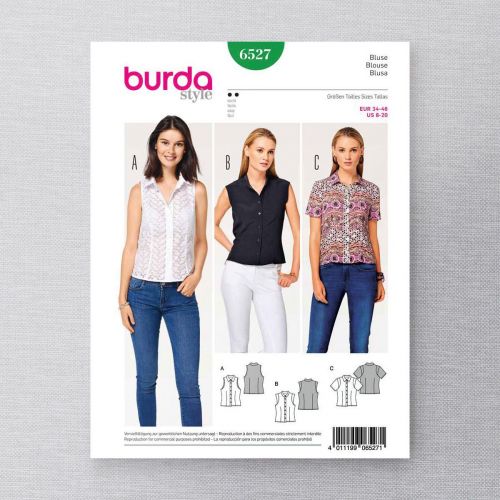 BURDA - 6527 BLOUSE POUR FEMMES