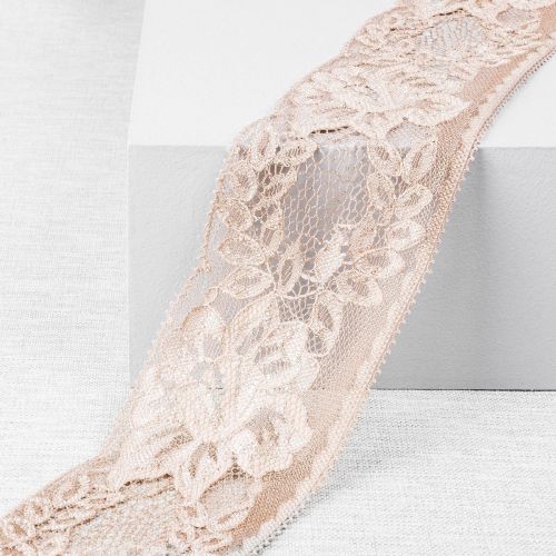DENTELLE ANNABELLE 65 MM - TAUPE