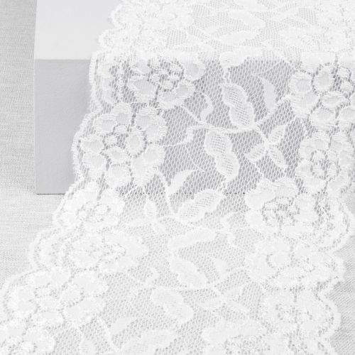 DENTELLE EXTENSIBLE 150 MM - BLANC-2
