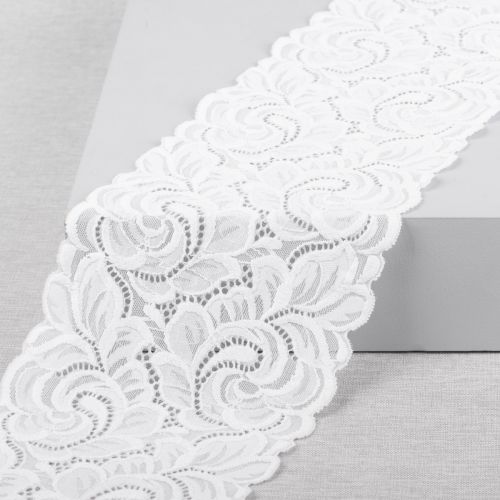 DENTELLE EXTENSIBLE GILDA 165MM - BLANC