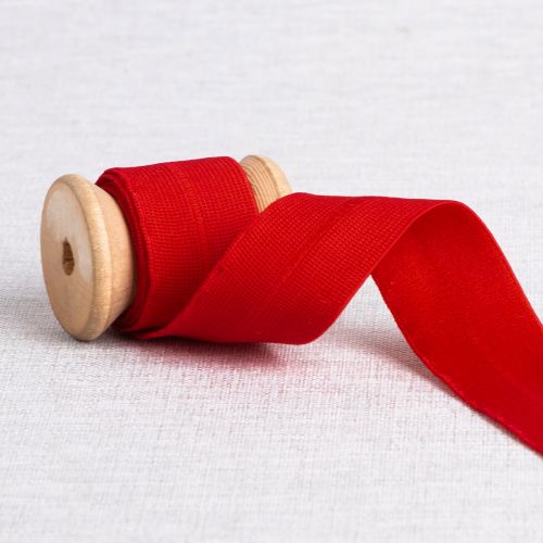 BIAIS EXTENSIBLE PROSTRETCH PLUSH 25MM - ROUGE