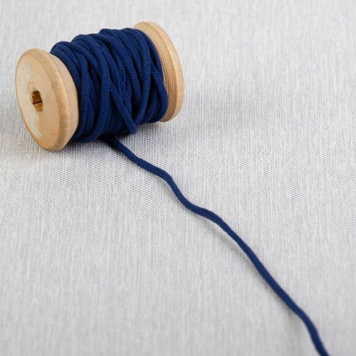 ÉLASTIQUE ROND DOUX 3 MM - 1/8 PO - MARINE