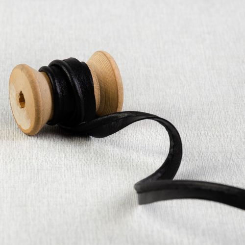 PASSEPOIL DE CUIRETTE 10 MM - NOIR
