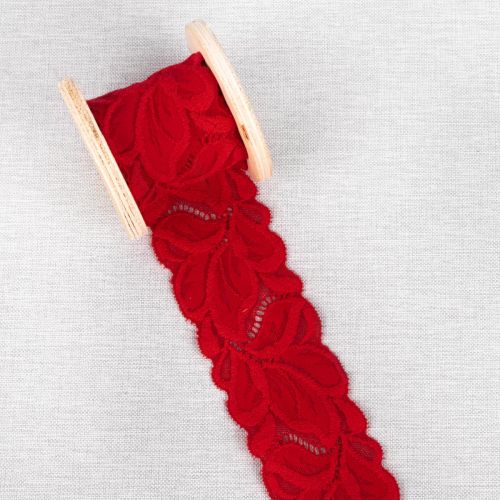 DENTELLE EXTENSIBLE GILDA 52 CM - ROUGE