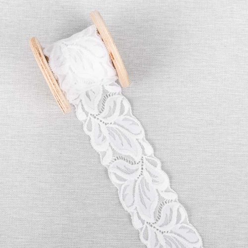 DENTELLE EXTENSIBLE GILDA 52 CM - IVOIRE
