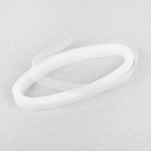 RUBAN DE CRIN PLAT 25 MM - BLANC