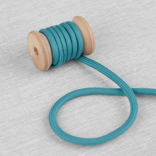 CORDON ROND 5MM  - TURQUOISE