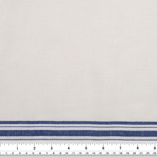 TISSU LINGE À VAISSELLE LIGNÉ - BLEU
